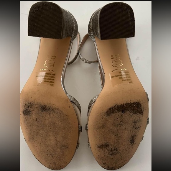 Nina Haviva 1 Chunky Heel Size 9 Holiday Celebration - Picture 3 of 6